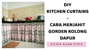 60+ gambar desain kabinet dapur minimalis terbaru 2021. Diy Kitchen Curtains Cara Mengukur Dan Membuat Gorden Kolong Dapur Mudah Dan Praktis Youtube