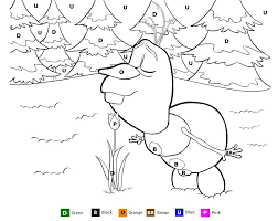 I Have Little Kids So I Like To Find Coloring Pages Online And Turn Them Into Color By Letters Froze Elsa Coloring Pages Disney Coloring Pages Frozen Coloring