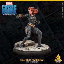 The marvel logo turns red and black and takes on an hourglass marking, the. Black Widow Atomic Mass Games