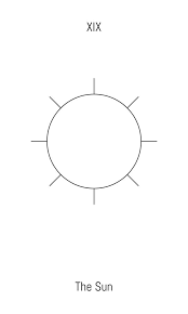 Card 19, of the up and coming afro goddess tarot arcanas, is the sun. The Sun Tarot Major Arcana Art Print By Minimalist Tarot X Small In 2021 The Sun Tarot Tarot Tarot Major Arcana
