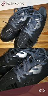 Black And Gold Baseball Cleats Youth Adidas Youth Baseball Cleats Size 1 Adidas Baseball Baseball Cleats Black Adidas