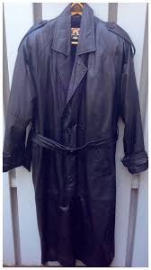 Pre Owned Men Long Leather Coat With Removible Lining Phase 2 Long Leather Coat Clothes Leather Coat