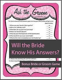 These bridal shower gift ideas will make every bride happy before her wedding day. 18 Ask The Groom Questions