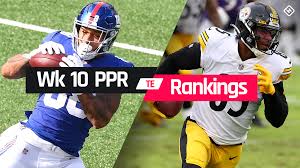 T.j hockenson (te8↔) drifts out of the top five of tes mostly because of matthew stafford (32↑) uncertainties. Fantasy Football Ppr Rankings Week 10 Tight End Sporting News