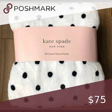 Wrap up in a fleece blanket from zazzle! Kate Spade Polka Dot Full Queen Fleece Blanket In 2021 Kate Spade Polka Dots Kate Spade Bedding Black Polka Dot