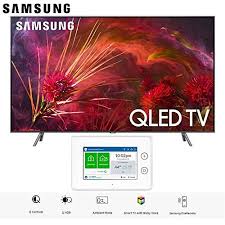 Samsung Q8fn Smart 4k Ultra Hd Qled Tv 2018 Bundle 75 Inch Home Security Kit Price As Of Details Https Www Amazon C Smart Tv Home Security Uhd Tv