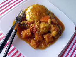 Palm oil gives the dish a specific flavor, while lycopene provides the red color. Angola Muamba De Galinha Chicken Stew With Palm Oil Where The Food Is
