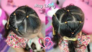 Peinados Faciles Para Ninas Con Cabello Corto May Lopez May Lopez Youtuber