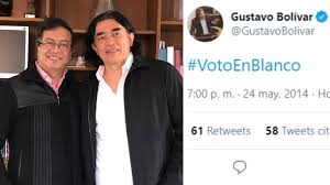 El actor fue invitado a varios medios de comunicación para ampliar su denuncia, y la w radio entrevistó a bolívar para que diera su versión. El Pasado No Perdona Le Recordaron A Gustavo Bolivar Cuando Apoyo El Voto En Blanco En 2014 Y Asi Se Justifico Infobae