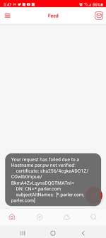 There is no way to recover accounts, so be absolutely sure you want to delete. Parler Offline App Not Working Or Down Here S What S Happening