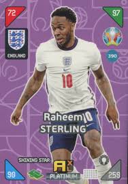 The average number of yellow cards per match in the last 4 euro championships is 4.23. 390 Raheem Sterling England Shining Star Euro 2021 Kickoff Football Cards Direct