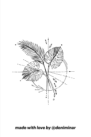Monstera Plant Drawing Instagram Highlights Covers Custom Instagram Icons Download Plant Lovers In 2020 Type Tattoo Floral Tattoo Design Cover Tattoo