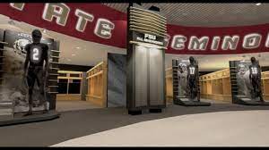 Texas rangers globe life stadium locker room. Fsu Ignites Football Renovation Projects Youtube