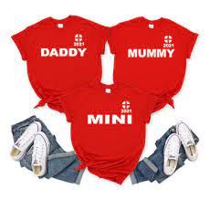 Product added to your basket. England Euro 2021 Matching Family Red T Shirts Print My Tops