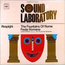 LPレコード ユージン・オーマンディ／レスピーギ＝交響詩「ローマの泉」(番号＝45CX-6-C)