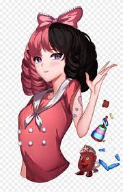 He lives in japan, where he is roommates with his friend kat. Bow Melanie Martinez Original Purple Eyes Transparent Anime Melanie Martinez Drawing Clipart 203737 Pikpng