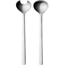 Products offered are made accessible in various specified options and as per the needs and requirements of respected. New York Salad Servers In Stainless Steel Georg Jensen