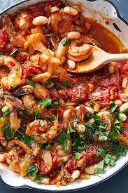 Spicy Shrimp With Blistered Cucumbers Corn And Tomato Recipe Recipe Pancetta Recipes Recipes Pancetta