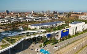 These roofs have been mandatory. Dorte Mandrup Designs Ikea Copenhagen Store With Public Rooftop Park