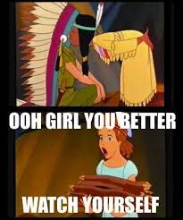 Oh Tiger Lily Gonna Get It Disney Memes Disney Funny Disney And Dreamworks