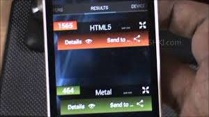 Vellamo Benchmark on Karbonn A12+ - YouTube