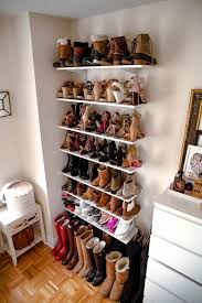 Turning a prized pair to the side and framing it with its other colorways displayed normally, for example, is a great way to pay homage to a personal favorite or the pair you. 20 Shoe Organizer Ideas That Are Simply Genius