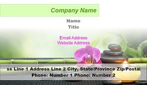 Edit the text with your name, contact information, and where they could find you. Massage Therapist Business Card Templates Juicybc Blog