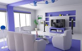 Complimentary colors are those that are exactly opposite to the primary colors of the color wheel; Simply Amazing Blue And White Home Interior Wallpapers Purple Colour Home Design 1920x1200 Wallpaper Teahub Io