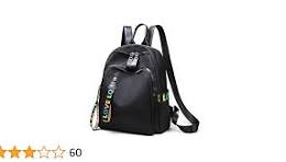 Borse a Zaino Donna a Tracolla Nero Antifurto e Impermeabile Casual Pelle  PC Grande da Viaggio, Mano Elegante Ragazza per Scuola