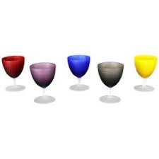 Vintage set of 4 colored shot cocktail cordial glasses crystal? Cordial Glasses 49 For Sale On 1stdibs
