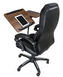 This laptop table is pretty similar to the one previously mentioned with a few key differences in design and structure of course. Here S An Office Chair That Serves As A Desk Too The Gadgeteer