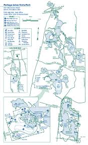 Portage Lakes State Park Map Akron Ohio 44319 Portage Lakes Ohio State Parks State Parks