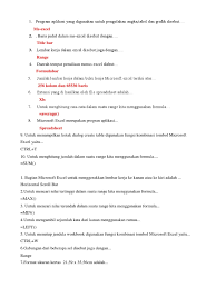 Tempat penulisan rumus excel disebut. Daerah Tempat Penulisan Rumus Excel Disebut Coba Sebutkan