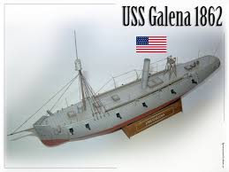The dunderberg, which means thundering mountain, was one of the largest casemate ironclads built by the famed william webb in new york city. 1 200 Uss Galena Paper Model Heinkel Models Wargame Vault