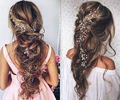 You can do this with a little bun up top or as a waterfall braid to be super fancy. 69 Amazing Prom Hairstyles That Will Rock Your World
