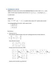 Perhatikan bahwa (1,2) bukan kelipatan skalar dari (2,5) dan begitupun sebaliknya. Kombinasi Linear Docx D Kombinasi Linear Definisi 4 9 Sebuah Vektor W Dinamakan Kombinasi Linear Dari Vektor Vektor V1 V2 U2026 Vr Jika Vektor Tersebut Course Hero