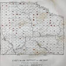 Land Lottery Map Of Cherokee Territory In Georgia Teach Us History