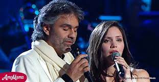 Amazing Throwback Video Of Andrea Bocelli Performing The Prayer With Katharine Mcphee