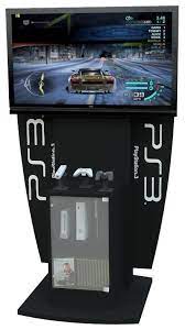 Xbox Playstation 3 4 Wii Gaming Display Kiosk Console Stand Video Games Kids Retro Games Room Playstation Game Kiosk
