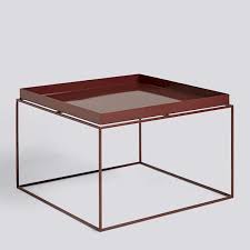 Large decorative serving tray for coffee table. Tray Coffee Table Hay Hoos