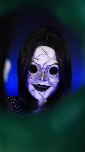 CORALINE MAKEUP 🪡 Recreating my most viral video 🖤 Safe to say there’s  been some improvement! #makeup #coraline #othermother #fyp