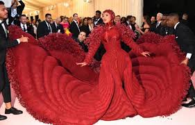 Cardi B At The Met Gala Cardib Metgala Met Gala Dresses Celebrity Dresses Met Gala Red Carpet