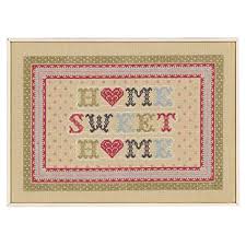 The Historical Sampler Company Home Sweet Home Cross Stitch