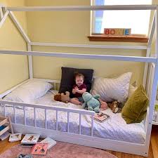 l shape nook double bed with reading sofa sleeping bed and drawers shelves montessori house bed double loft beds bed house beds