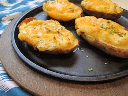 Stirring The Pot Ruth Reichl S Cheddar And Garlic Twice Baked Potatoes In 2020 Twice Baked Potatoes Potatoes Baked Potato