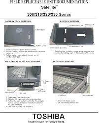 Press and hold the computer's power button for ten seconds. Notebook Toshiba Satellite 300 310 320 330 Manual De Servicio Pdf Toshiba Diagramasde Com Diagramas Electronicos Y Diagramas Electricos