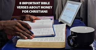 The first books in the christian bible are the holy books of the jewish faith, collected in the tanakh. 8 Important Bible Verses About Money For Christians