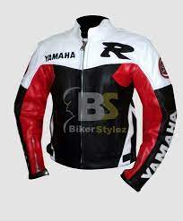 Yamaha R Motorcycle Black And White Jacket