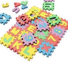 Ships free orders over $39. 36 Pcs Children Mini Eva Foam Alphabet Letters Numbers Floor Soft Baby Mat 3d Puzzle Kids Educational Toys Puzzles Aliexpress