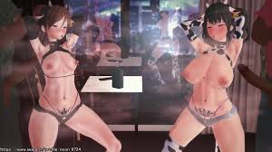 メス牛のガニ股チン媚び（オホ声追加版）｜俺の3Dエロ動画